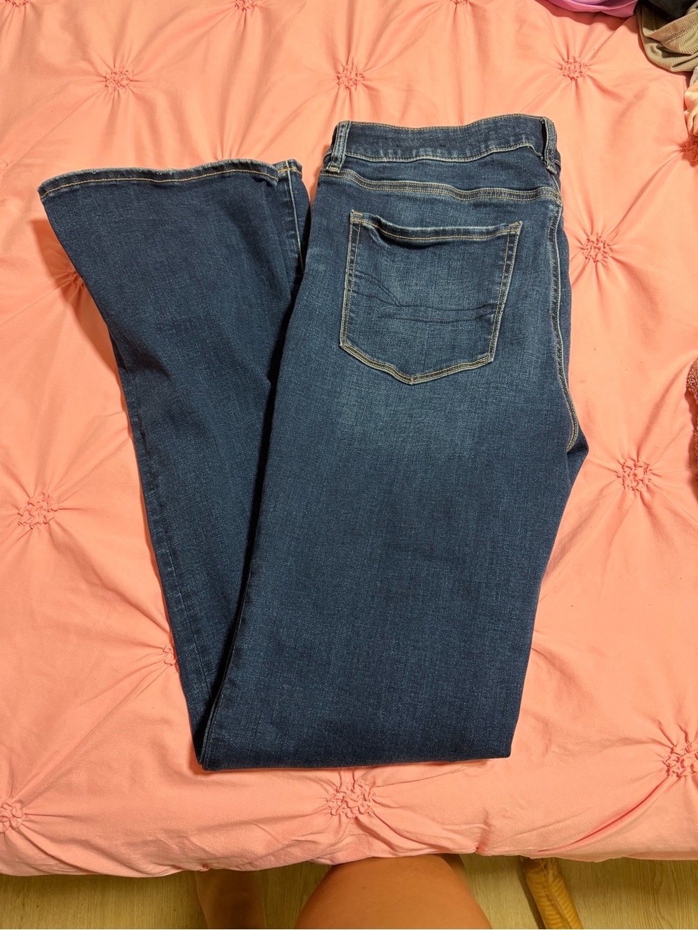 American Eagle Outfitters Dark Blue Boot Cut Jeans